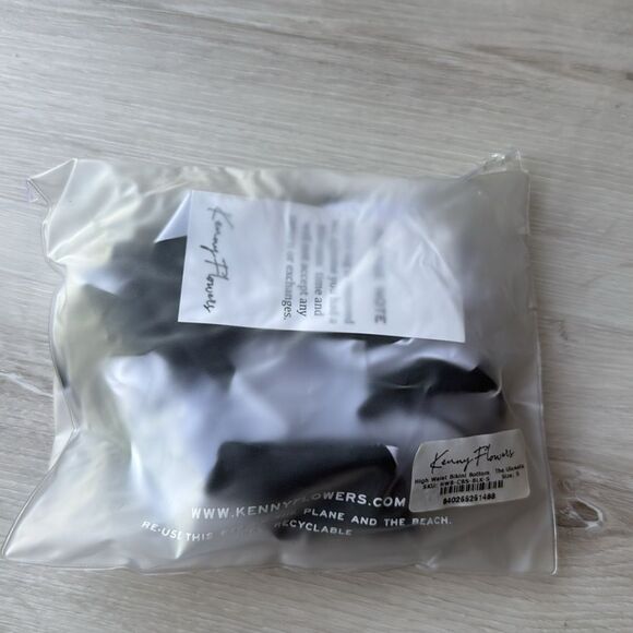 Kenny Flowers The Uluwatu High Waisted Bikini Bottom Swimwear Small NWT in packg - Picture 4 of 5